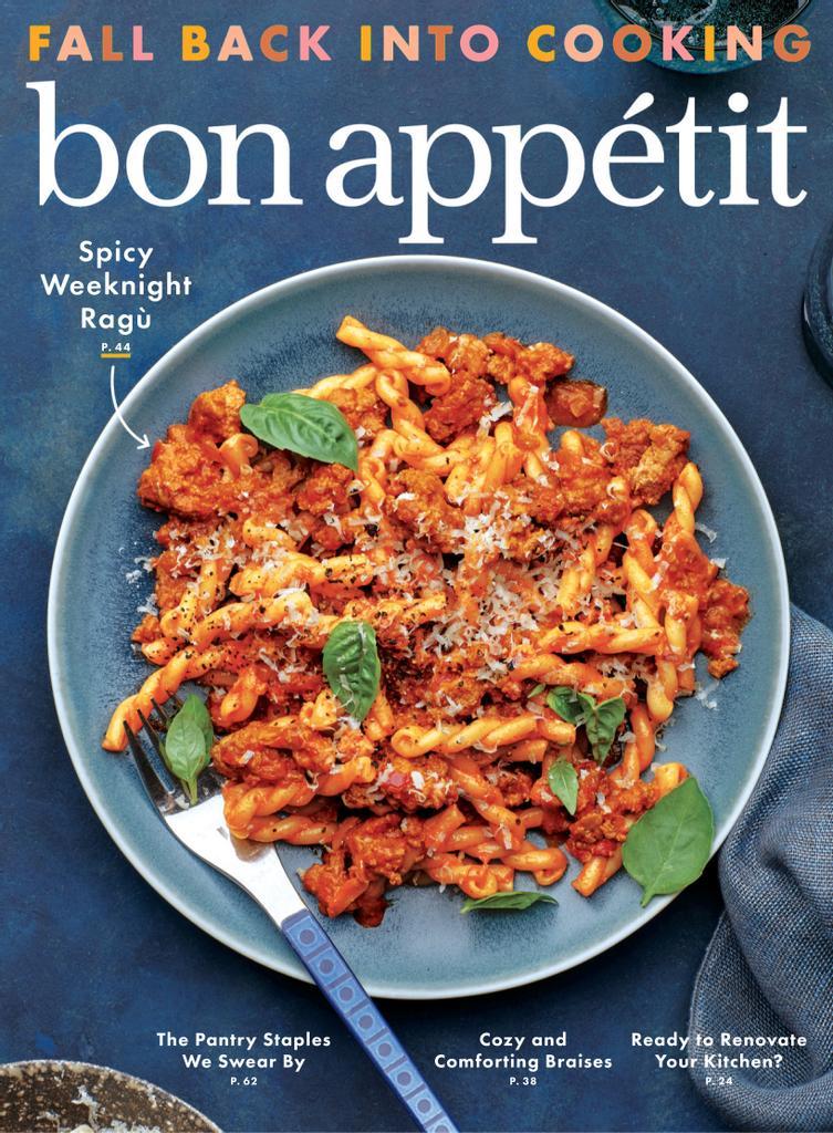 Bon Appetit Magazine Subscription Discount Enjoy Your Food Everyday   5869 Bon Appetit Cover 2021 September 1 Issue 