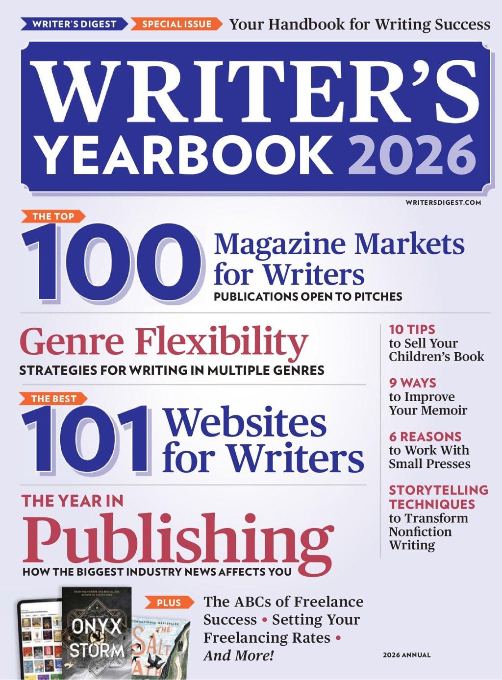 Writer's Digest Magazine Subscription                    October 27th, 2026 Issue