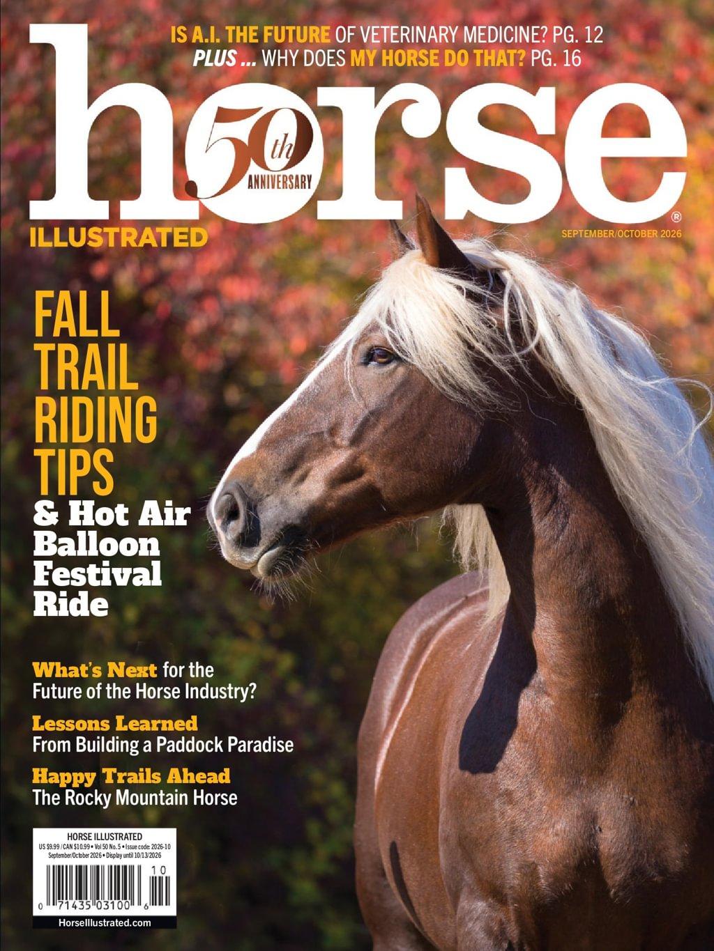 Horse Illustrated Magazine Subscription                    September 1st, 2026 Issue
