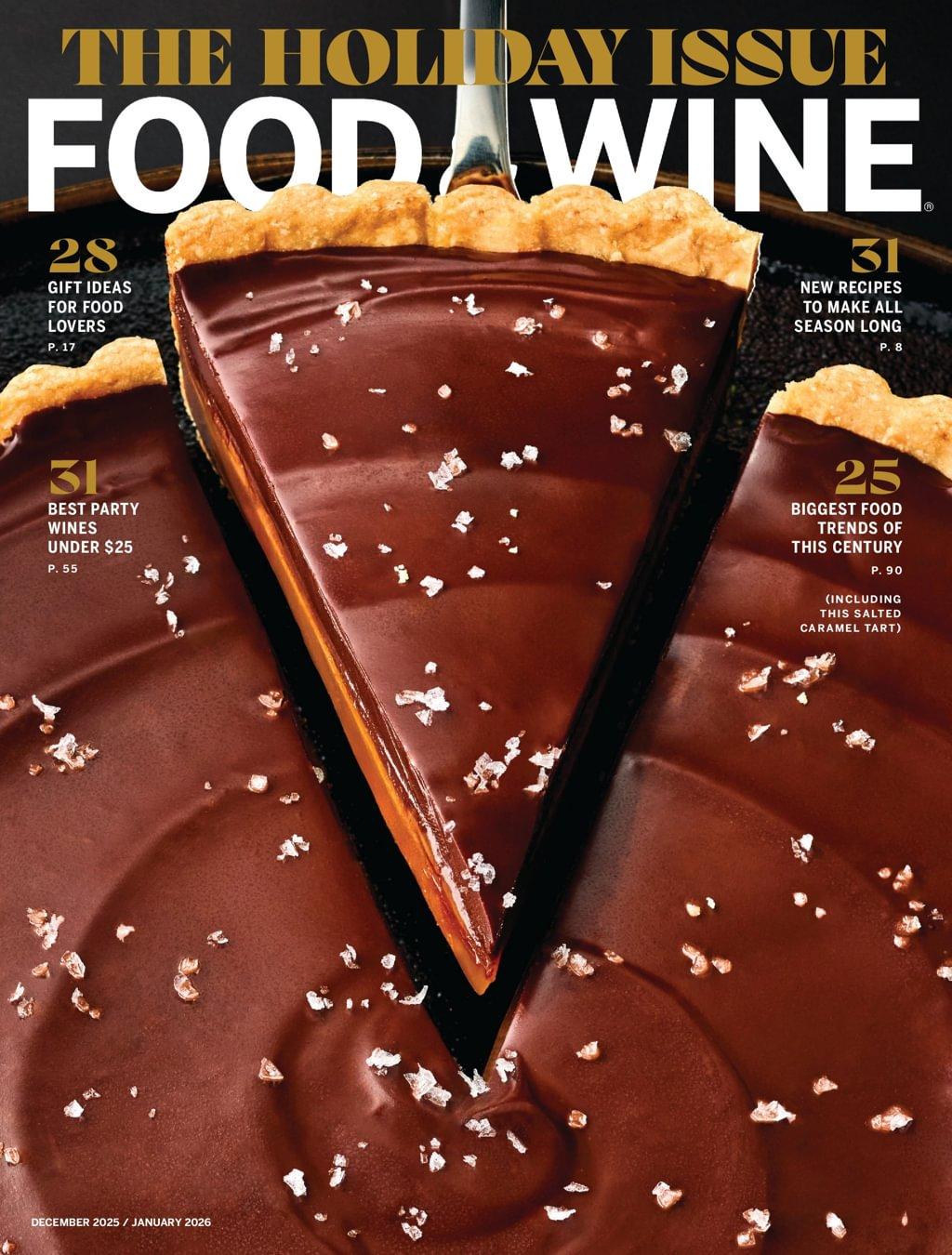 Food & Wine Magazine Subscription