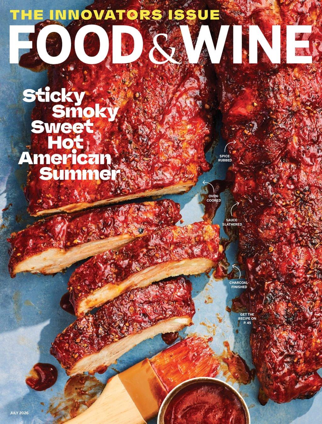 Food & Wine Magazine Subscription