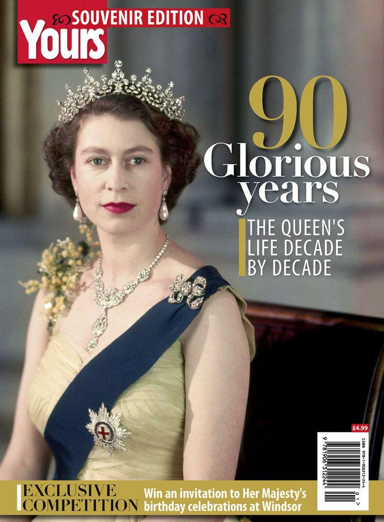 THE QUEEN AT 90  SOUVENIR MAGAZINE  From The Sun Newspaper 10/4/2016 