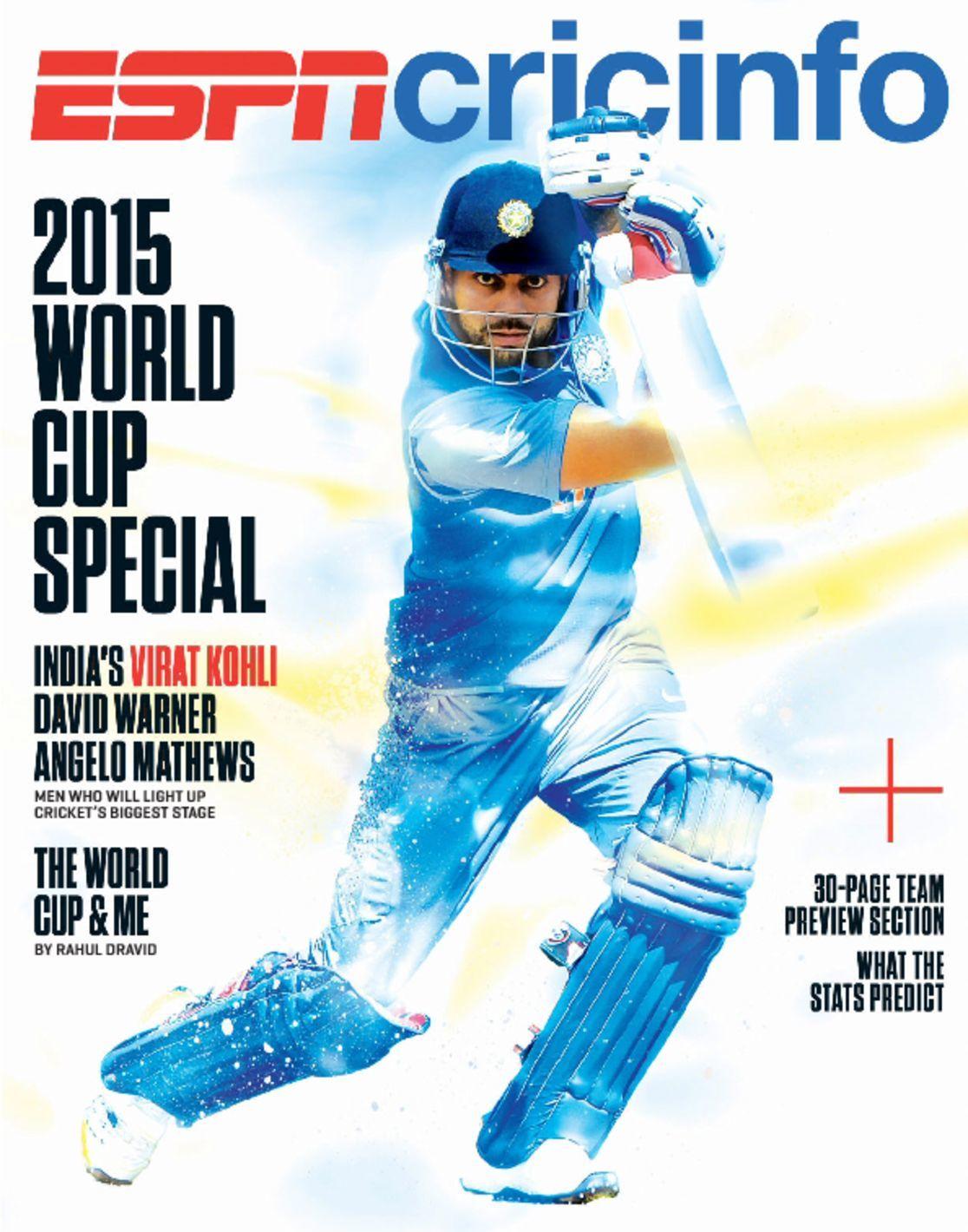 ESPN Cricket World Cup 2015 Magazine 