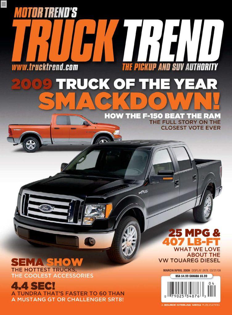 Truck Trend Magazine Subscription Discount | The Pickup and SUV