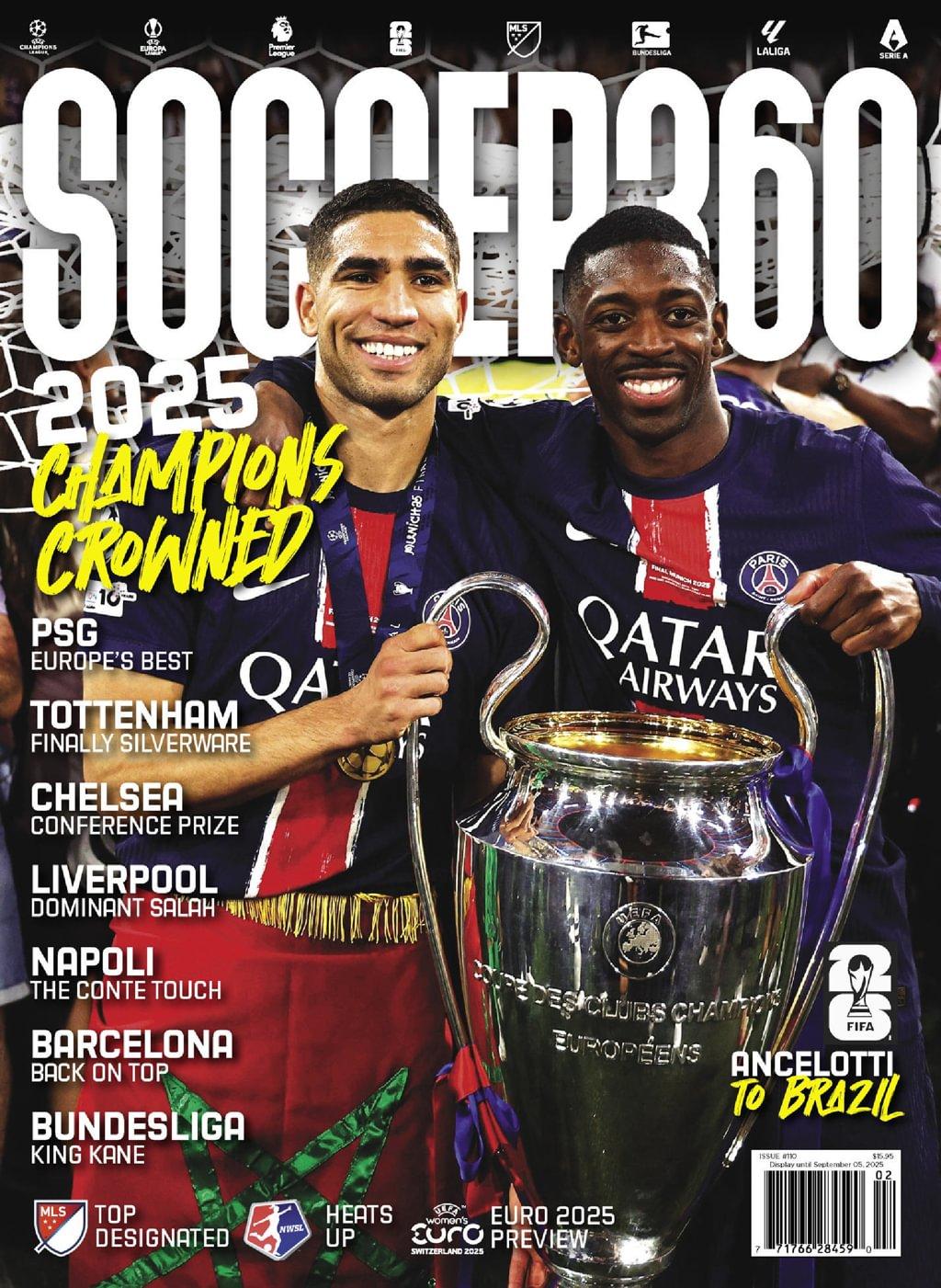 Soccer 360 Magazine Subscription                    June 11th, 2025 Issue