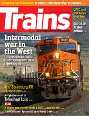 Trains Magazine Subscription                    October 1st, 2023 Issue