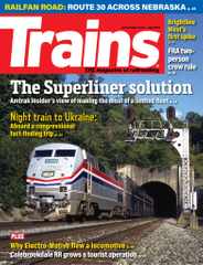 Trains Magazine Subscription                    July 1st, 2024 Issue