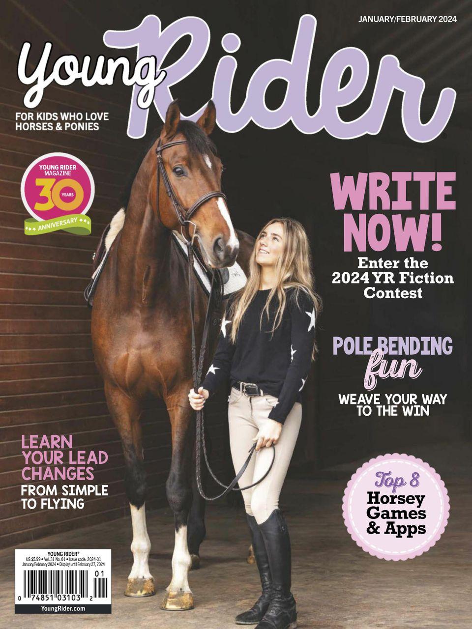 Young Rider Magazine Subscription Discount | For The Young Equestrian ...