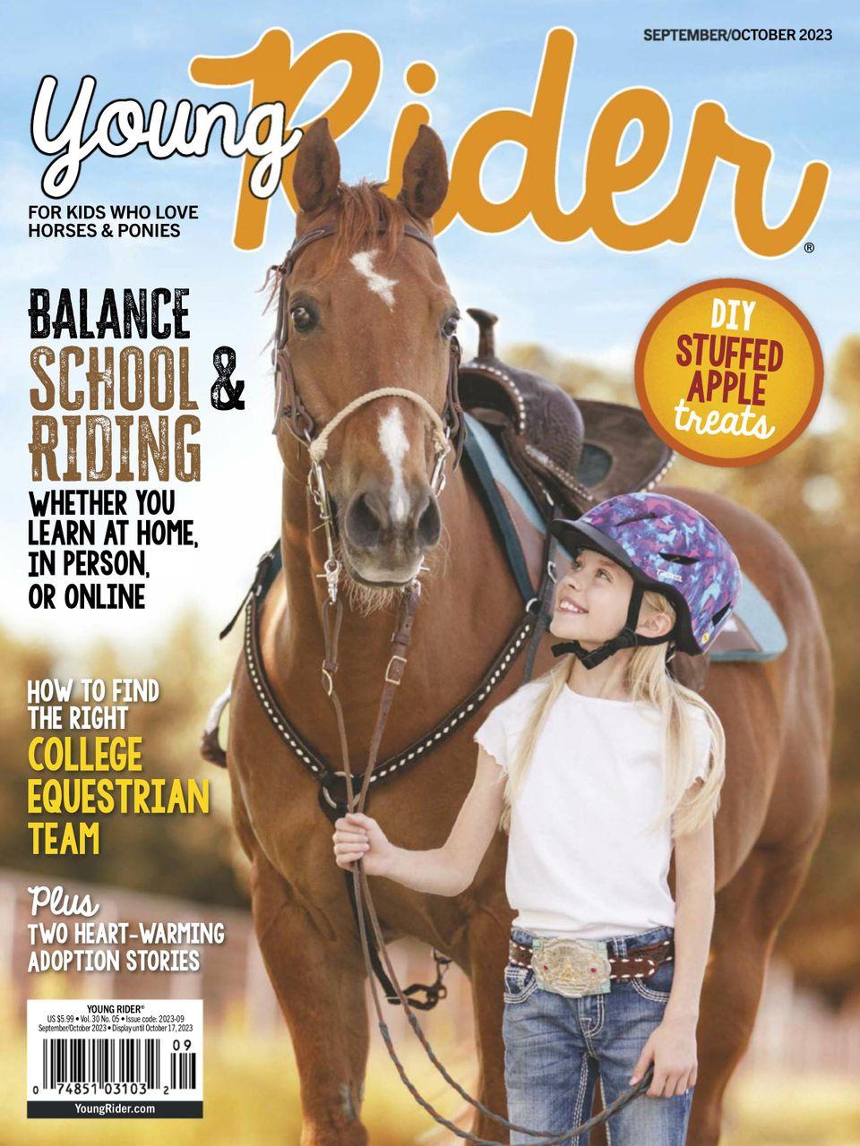 Young Rider Magazine Subscription Discount | For The Young Equestrian ...