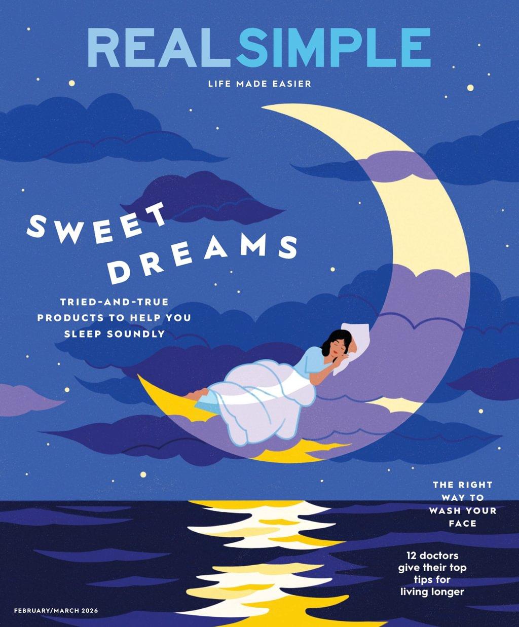 Real Simple Magazine Subscription                    February 1st, 2026 Issue