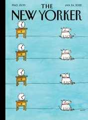 The New Yorker Magazine Subscription January 24th, 2022 Issue