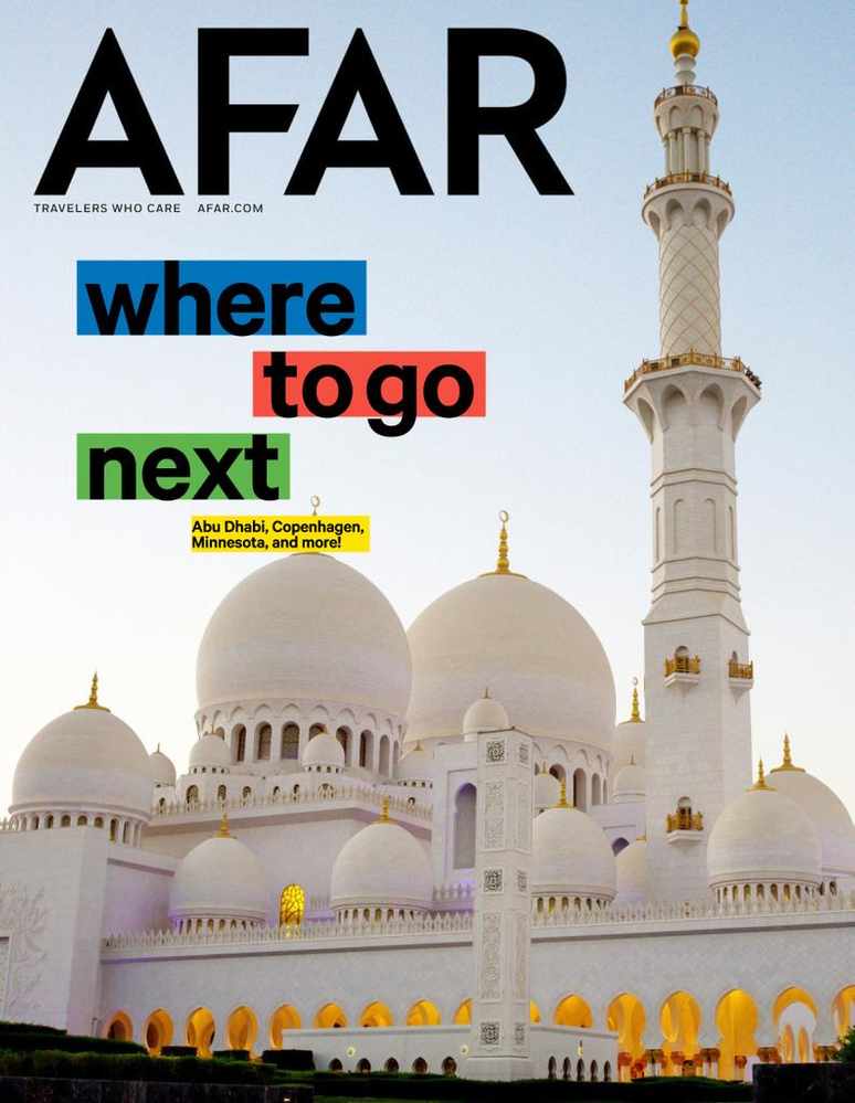3-Year (18 Issues) of Afar Magazine Subscription