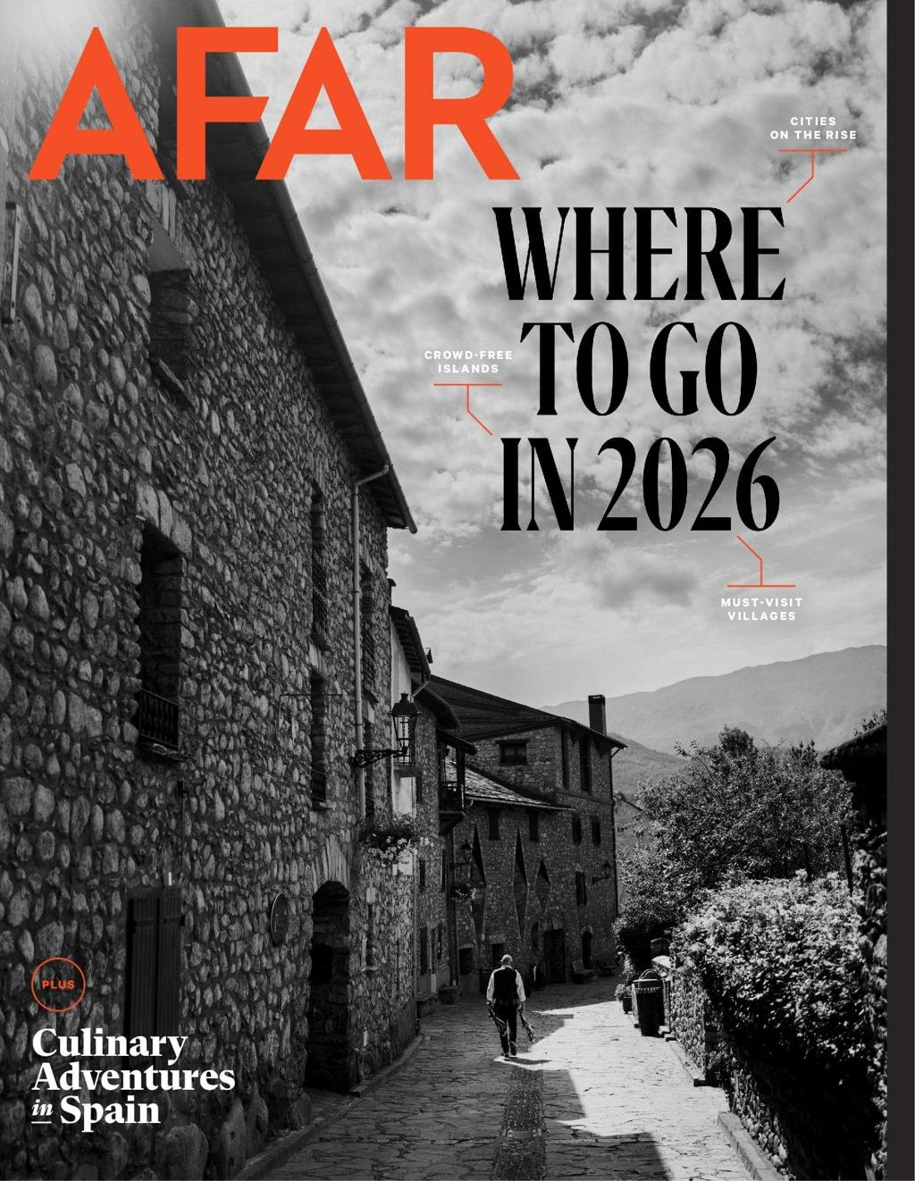 Afar Magazine Subscription                    January 2nd, 2026 Issue