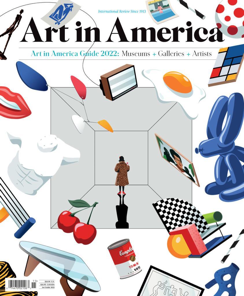 Art In America Magazine Subscription January 1st, 2022 Issue