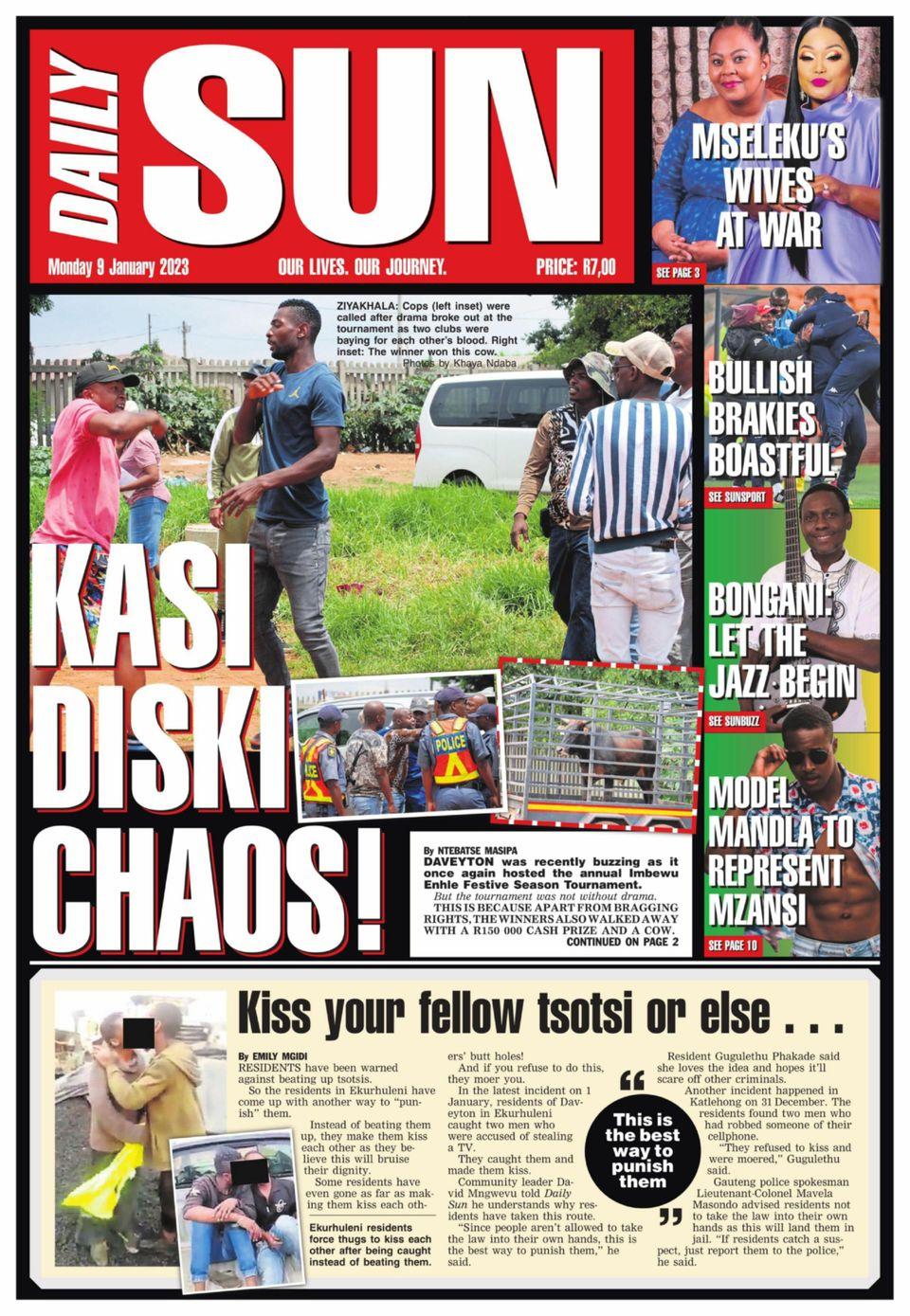 Daily Sun January 09, 2023 (Digital), image size:775x1019
