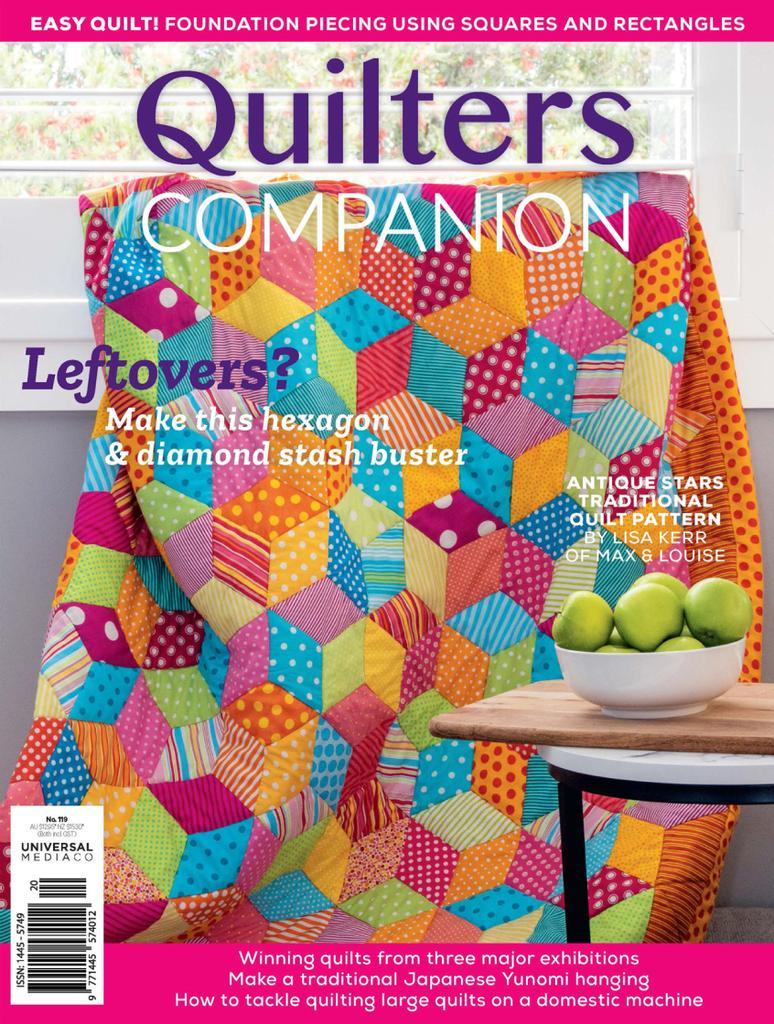 Quilters Companion Issue 119 2022 Digital DiscountMags