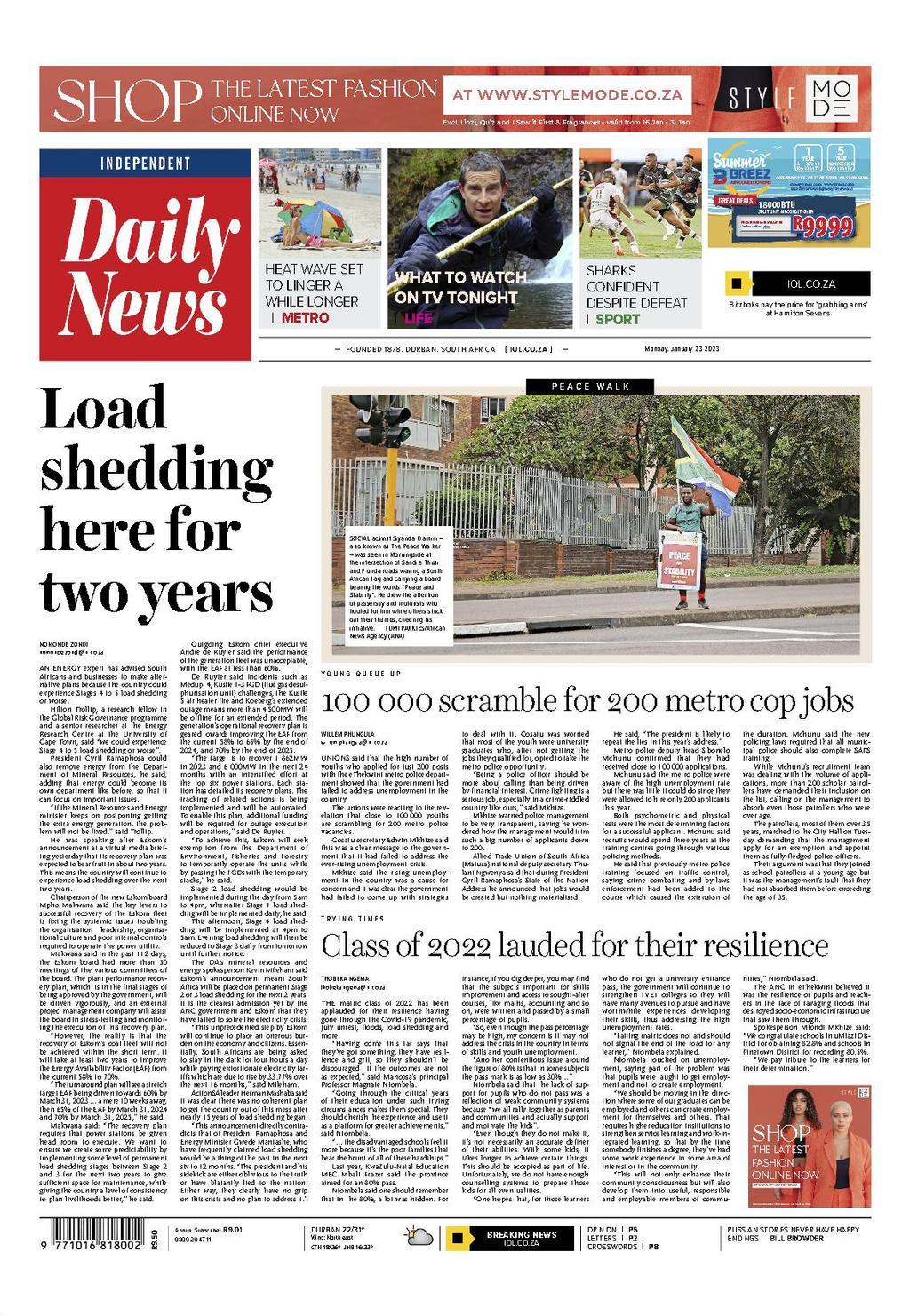 Daily News 2023-01-23 (Digital) - DiscountMags.com