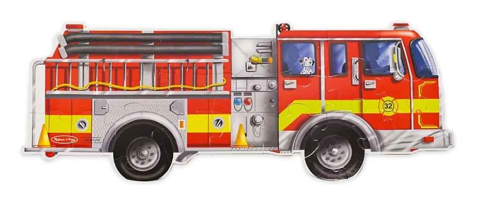 Giant Fire Truck Floor (24 Pc)