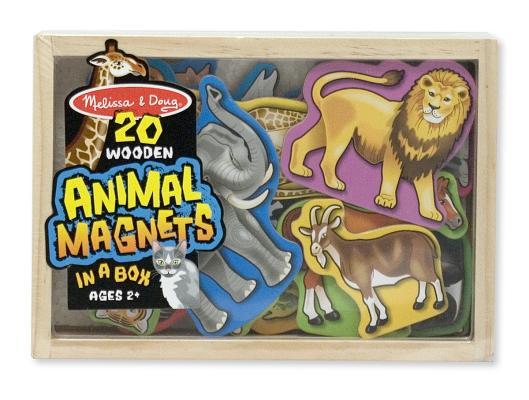 Wooden Animal Magnets