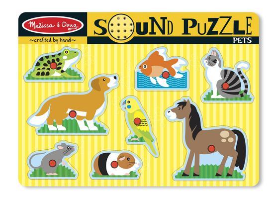 Melissa & Doug Pets Sound Puzzle [With Battery]