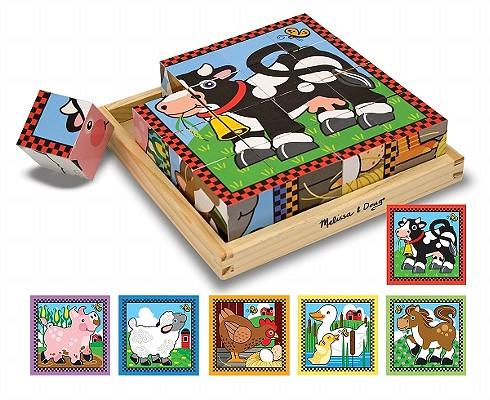 Farm Cube Puzzle - 16 Pieces