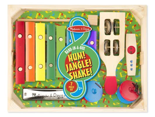 Band-In-A-Box Hum! Jangle! Shake! [With Kazoo, Xylophone, Jingle Stick, Castanets and Harmonica]