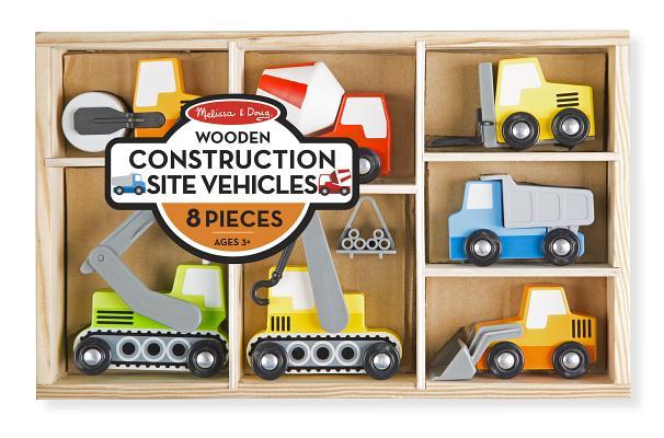 Wooden Construction Site Vehicles