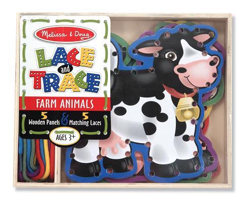 Farm Animals Lace and Trace Panels