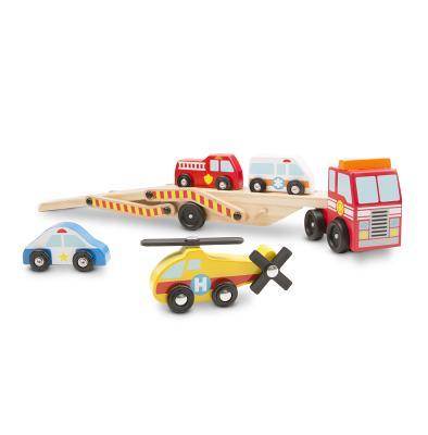 Melissa & Doug Emergency Vehicle Carrier