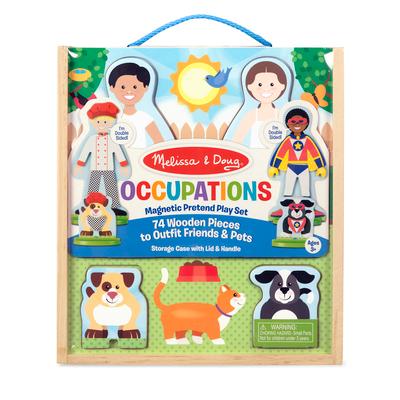 Occupations Magnetic Pretend Play Set