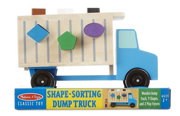 Shape-Sorting Dump Truck