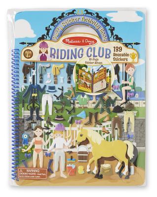 Puffy Sticker Activity Book - Riding Club