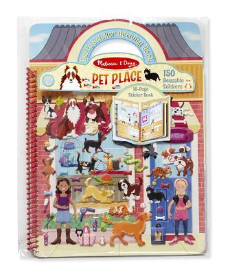 Melissa & Doug Puffy Sticker Activity Book - Pet Place