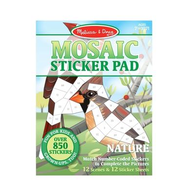 Mosaic Sticker Pad - Nature