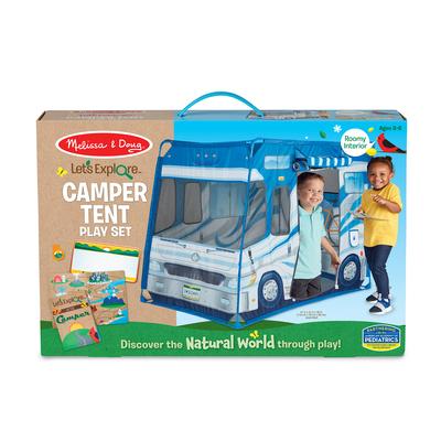 Let's Explore Camper Tent Play Set