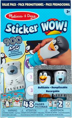 Sticker Wow! Deluxe Set - Penguin & Polar Bear