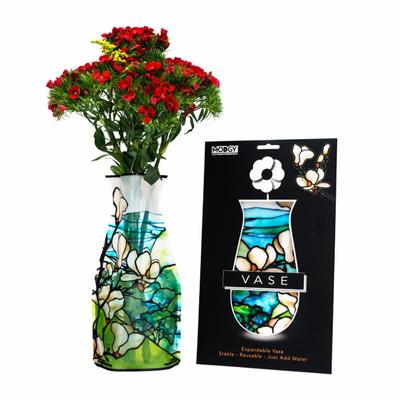 Louis C. Tiffany Magnolia Landscape Vase in Retail Packaging