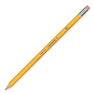 Dixon Oriole Pre-Sharpened Wooden Pencil, 2mm, #2 Soft Lead, Dozen (12886)