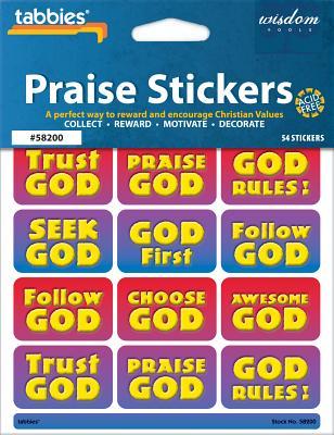 Tabbies Praise Stickers - God: God Children's Praise Stickers