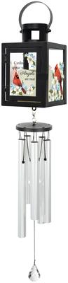 Cardinals Appear Lantern Chime Wind Chime