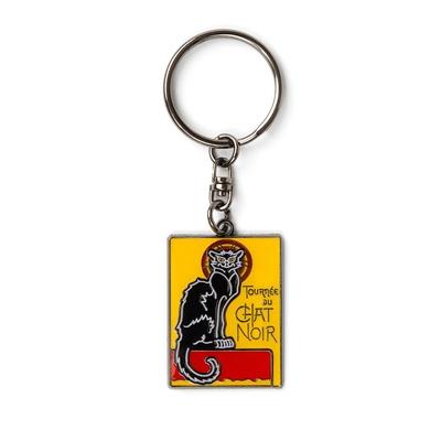 Keychain - Chat Noir - Thophile Steinlen