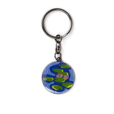 Keychain - Water Lily, Night Effect - Claude Monet