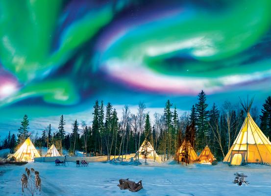 Northern Lights Yellowknife 1000-Piece Puzzle