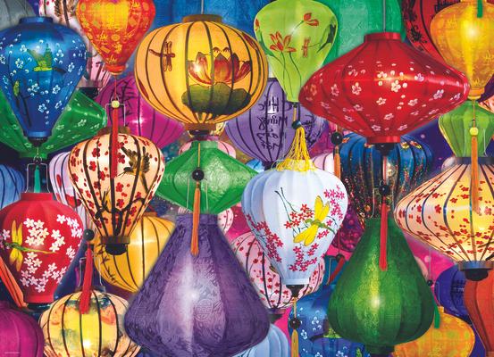 Asian Lanterns 1000-Piece Puzzle