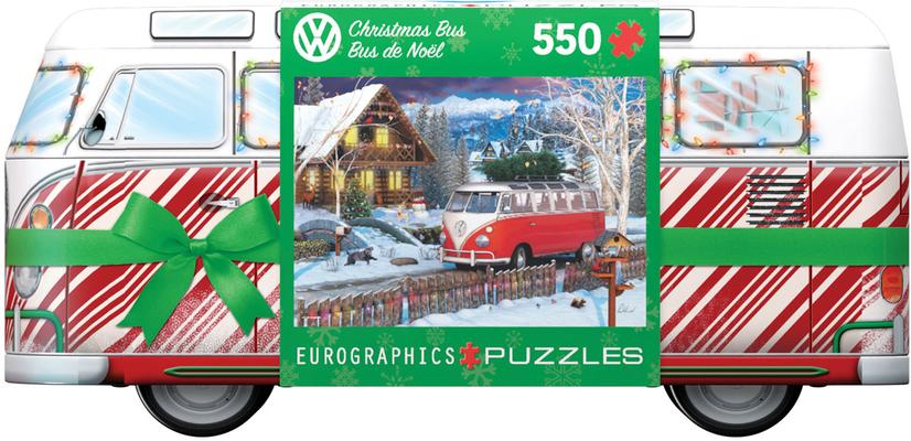 VW Christmas Bus Tin