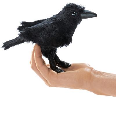 Mini Raven Finger Puppet