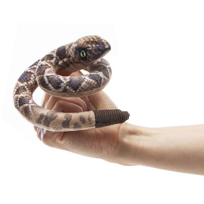 Rattlesnake Finger Puppet