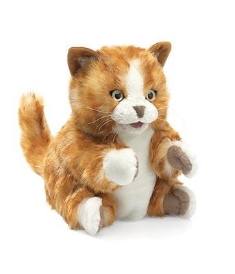 Orange Tabby Kitten Puppet