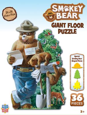 Smokey Bear - 36pc Shaped Floor Puzzle