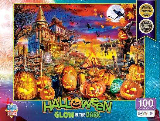 Halloween - Glow in the Dark - The Pumpkin Kings 100pc Puzzle